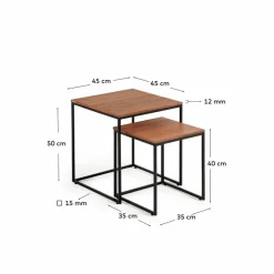 Outlet 2- Satztisch Yoana Couchtische