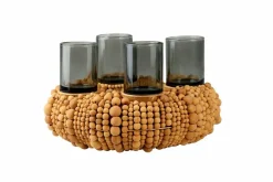 New Adventskranz Beads Kerzen & Kerzenhalter