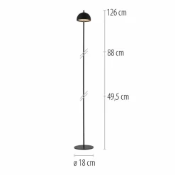 SCHÖNER WOHNEN-Kollektion Außenstehleuchten|Außenstehleuchten|Akku-Stehlampe Bellis