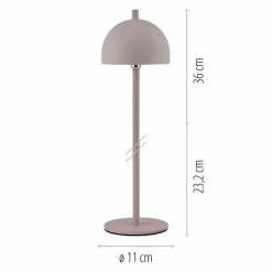 SCHÖNER WOHNEN-Kollektion Außentischleuchten|Außentischleuchten|Akku-Tischleuchte Bellis