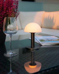 Sale Akku-Tischleuchte Bergamo Außentischleuchten|Außentischleuchten