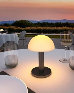 Sale Akku-Tischleuchte Bergamo Außentischleuchten|Außentischleuchten