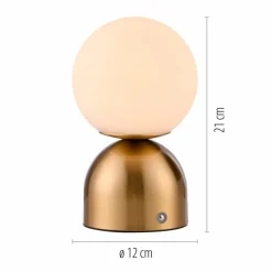 SCHÖNER WOHNEN-Kollektion Akku-Tischleuchte Rudi