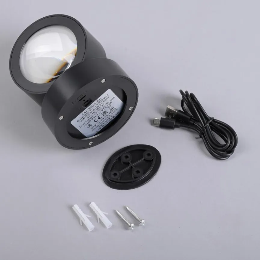 JUST LIGHT. Akku-Wandleuchte Chia