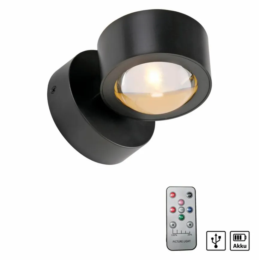 JUST LIGHT. Akku-Wandleuchte Chia