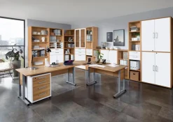 FMD Büroschränke & Regale|Büromöbel-Serien|Aktenregal Calvia, schmal 6OH