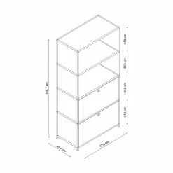 Aktenregal System 4 Büroschränke & Regale