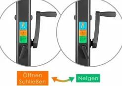 Schneider Schirme Ampelschirm Rhodos Smart 300 x 300 cm