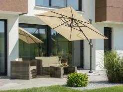 Hot Ampelschirm Rhodos Junior 230 x 230 cm Sonnenschirme