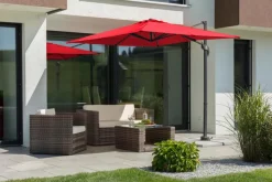 Schneider Schirme Ampelschirm Rhodos Junior 230 x 230 cm