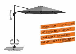 Schneider Schirme Ampelschirm Rhodos Junior ø 300 cm