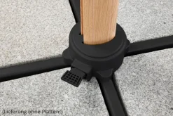 Outlet Ampelschirm Rhodos Twist Woody 300x300cm Sonnenschirme