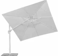 Schneider Schirme Ampelschirm Rhodos Twist Bianco 300x300