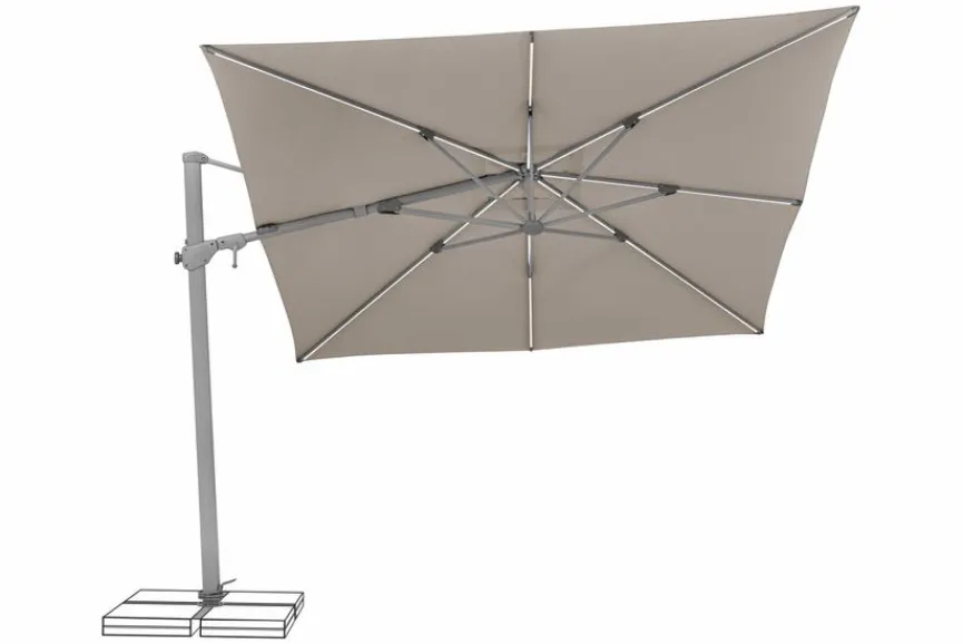 Online Ampelschirm Varioflex LED 300 x 300 cm Sonnenschirme