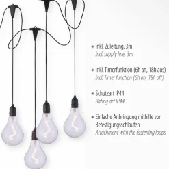 Sale Außenpendelleuchte Enni Lichterketten & Dekoleuchten|Lichterketten & Dekoleuchten