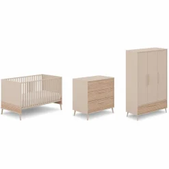 Outlet Babyzimmer-Set Eefje 4tlg. Kinder Babyzimmer-Komplettsets|Babyzimmer-Komplettsets