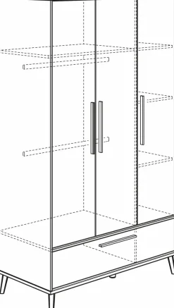Kinder Paidi Babyzimmer-Set Eefje 4tlg.