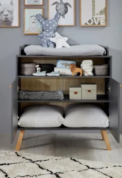 Kinder trendteam Babyzimmer-Set Mats 3tlg.