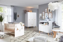 Sale Babyzimmer-Set Mats 3tlg. Kinder Babyzimmer-Komplettsets|Babyzimmer-Komplettsets