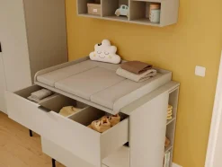 Babyzimmer-Set Tomino 4tlg. Kinder Babyzimmer-Komplettsets|Babyzimmer-Komplettsets