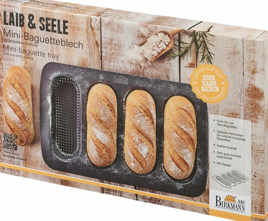 Backformen|Backblech Baguette