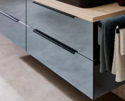 New Badmöbel-Set Leonardo Living Waschbeckenunterschränke