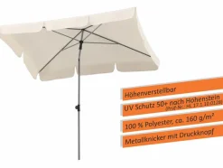 Online Balkonschirm Locarno 120 x 180 cm Balkonschirme|Sonnenschirme