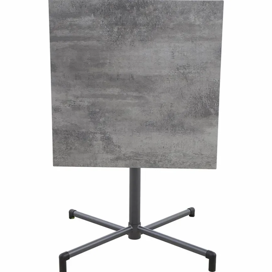 MWH Gartentische|Balkontisch klappbar Flip 70 x 70 cm