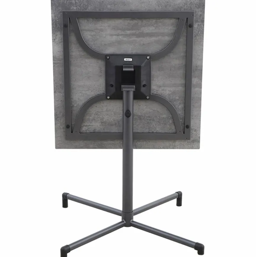 MWH Gartentische|Balkontisch klappbar Flip 70 x 70 cm