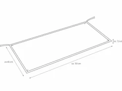 Best Bank-Auflage Unica 110 x 45 cm Gartenbank-Auflagen