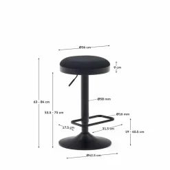 Kave Home Barhocker|Barhocker Zaib