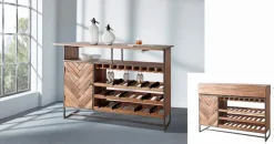 WOLFMÖBEL Barkommode Parquet