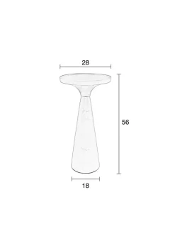 DAHEIM Beistelltisch Floss