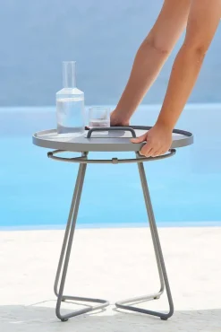 Cane-line Balkontische|Gartentische|Beistelltisch On-The-Move Ø 44 cm