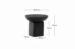 Kave Home Beistelltisch Ovak