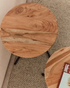 Kave Home Couchtische|Beistelltisch-Set Lomiri