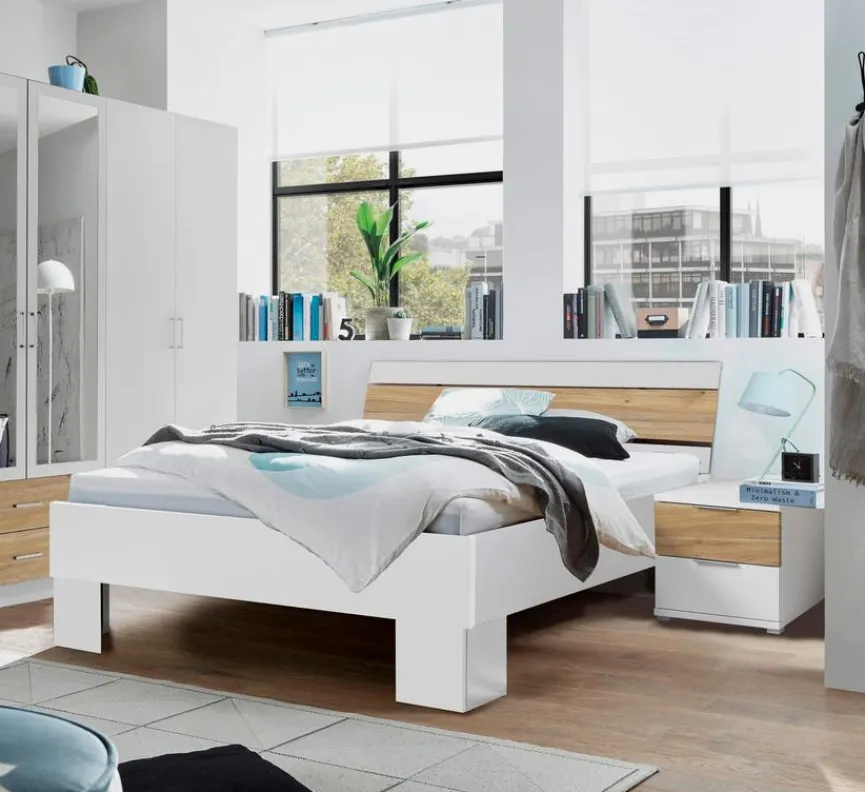 Online Bett mit Nachttischen Timbon 180 x 200 cm Betten