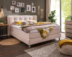 MAISON Boxspringbett Kansas City 160 x 200 cm