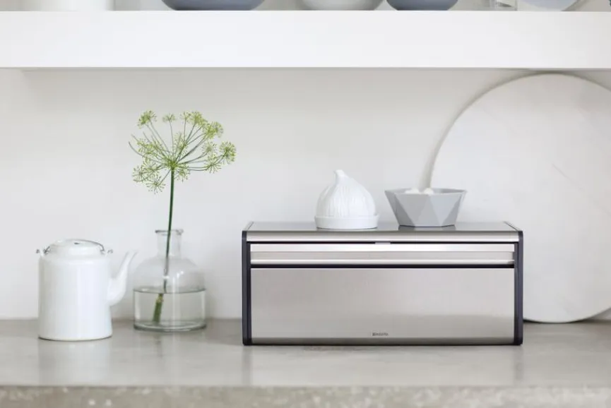 Discount Brotkasten Steel matt Brotkästen & Brotkörbe