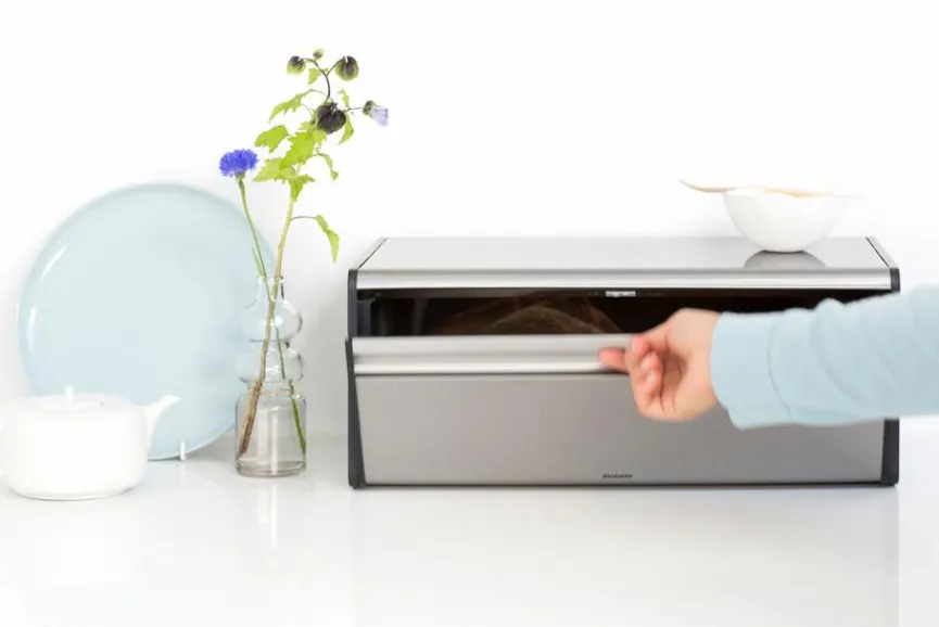 Discount Brotkasten Steel matt Brotkästen & Brotkörbe