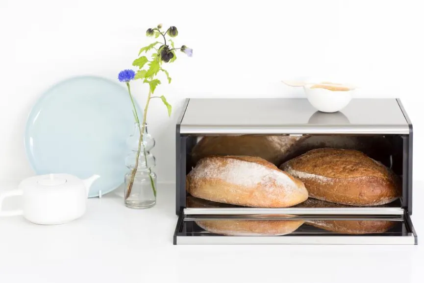 Discount Brotkasten Steel matt Brotkästen & Brotkörbe