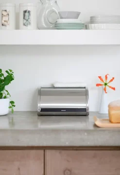 brabantia Brotkästen & Brotkörbe|Brotkasten Single Matt Steel