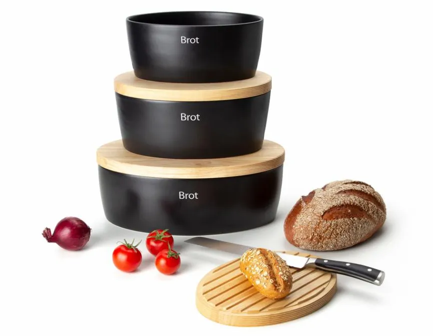 Brottopf 36 x 23 x 13,5 cm Brotkästen & Brotkörbe