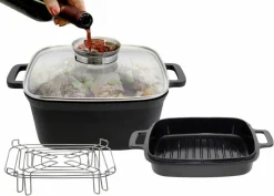 New Bräter Cubus 3tlg. Bräter