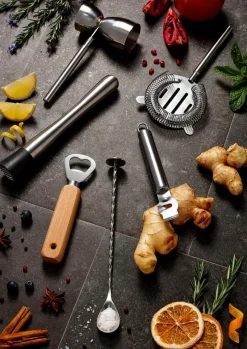 Cocktail Zubehör Mixologist 6tlg. Bar- & Weinzubehör