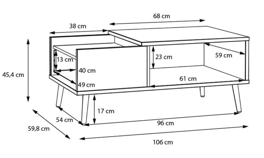 Discount Couchtisch Harllson Couchtische