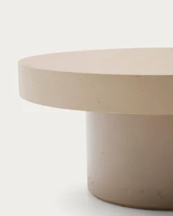 Kave Home Loungetische|Gartentische|Couchtisch Aiguablava Ø 90cm