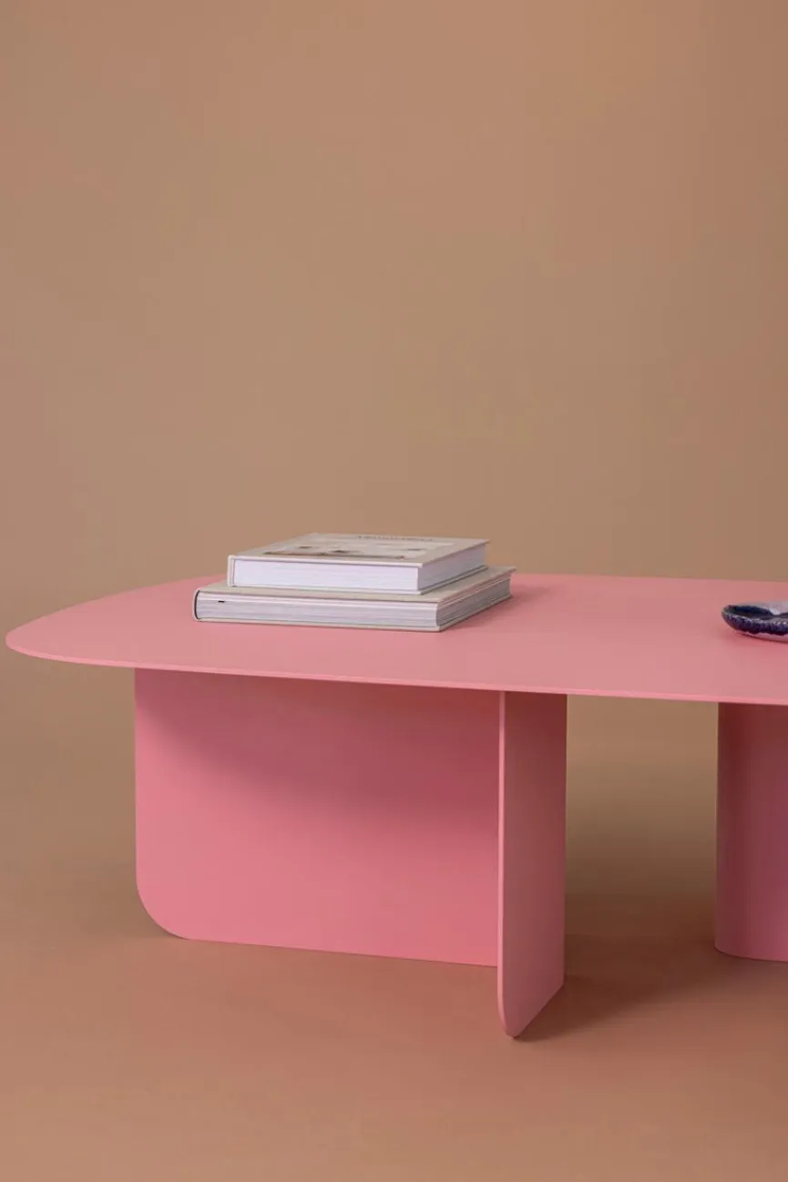 Metallbude Couchtisch Livia