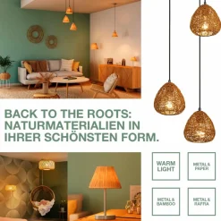 LEDVANCE Deckenleuchten|Deckenleuchte Bamboo Paper