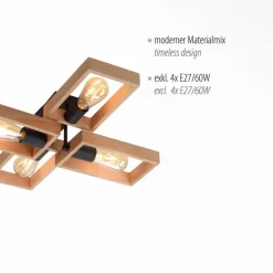 JUST LIGHT. Deckenleuchte Frame